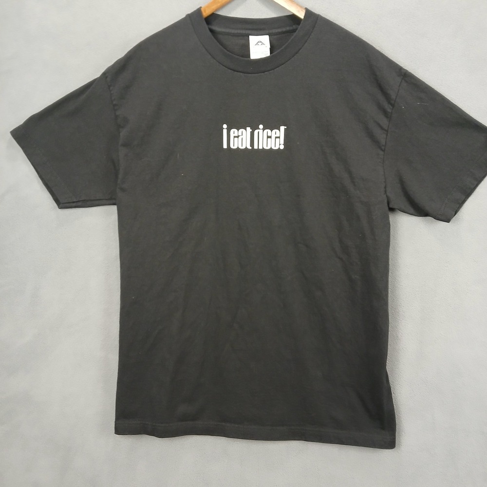 I Eat Rice Alstyle Apparel & Activewear T Shirt Mens Large‎ Black Filislander